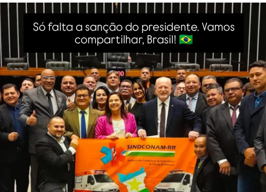 Condutores de ambulância comemoram avanço do projeto de regulamentação